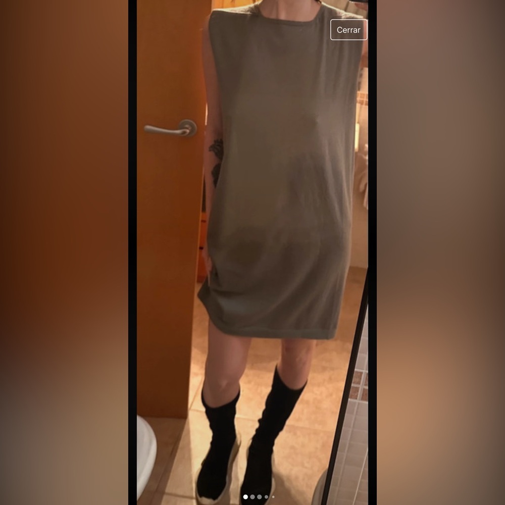 Rick Owens cashmere dress